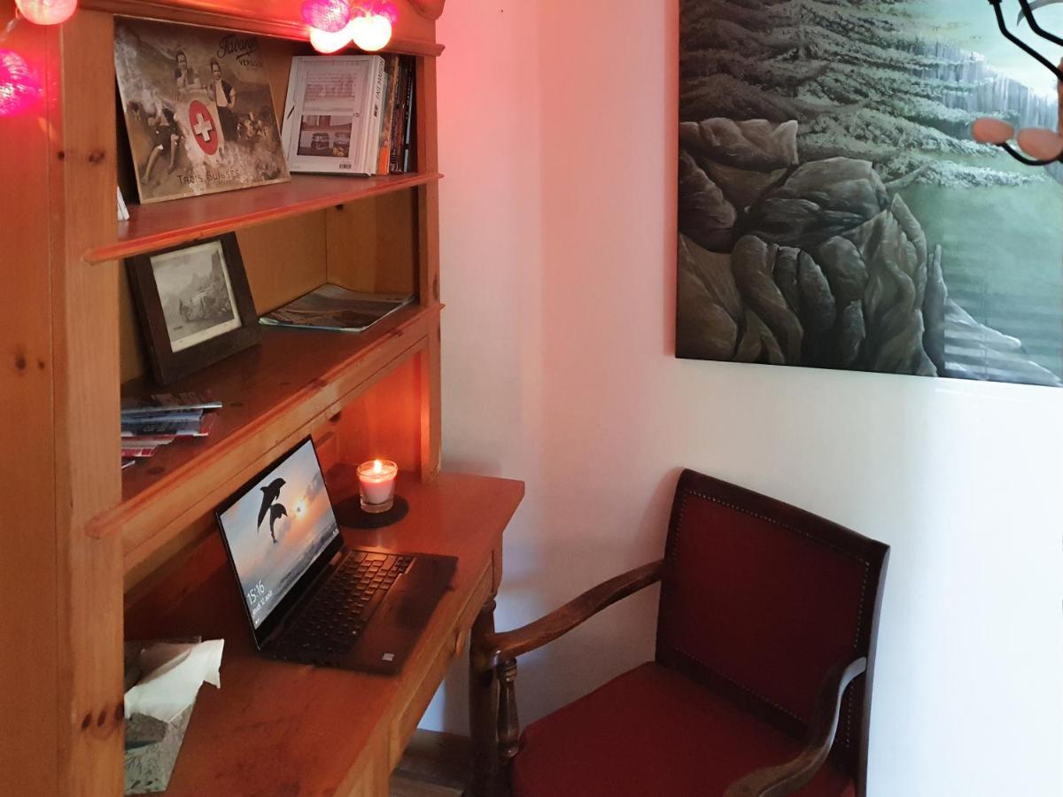 Apartmán Nerine Leysin Exteriér fotografie